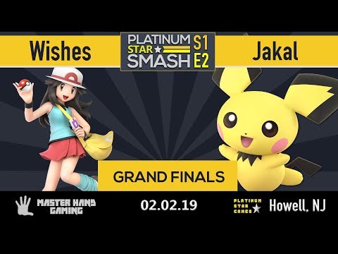 Platinum Star Smash S1:E2 - Wishes (Pokemon) vs Jakal (Pichu) - Grand Finals