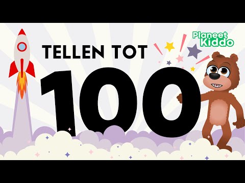 1️⃣0️⃣0️⃣ Leren Tellen Van 1 Tot 100 • Cijfers • Leerzame Kinderfilmpjes • Number 1 to 100 in Dutch