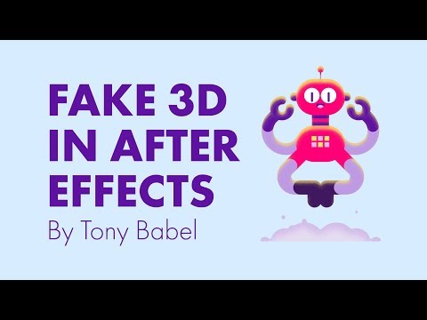 After Effects Tutorial - Fake 3D with Shape Layers