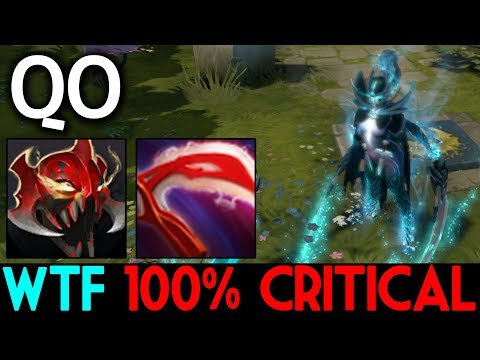 QO Dota 2 [Phantom Assassin] WTF!! 100% Critical