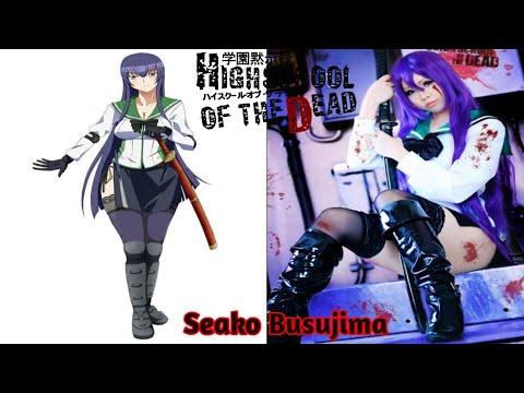 Highschool Of The Dead Characters HighSchool of the Dead Characters in Real Life.