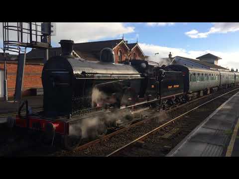 RPSI/GNRI Q Class Locomotive (131) at Whitehead, November 2017