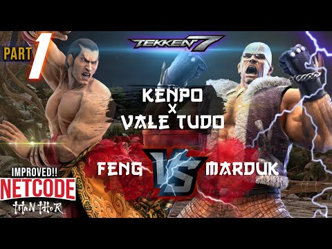 KENPO VS VALE TUDO - Improved Netcode! PH VS KOR - Tekken 7 - Feng Wei [TiTAN_THOR] VS Marduk