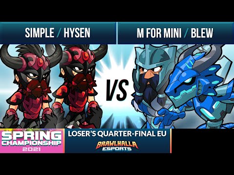 Simple & Hysen vs M For Mini & Blew - Loser's Quarter-Final - Spring Championship 2021 - EU 2v2