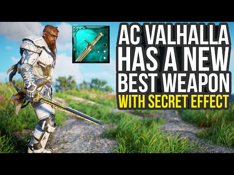 Assassin's Creed Valhalla Just Got A New Best Weapon With Secret Effect (AC Valhalla Blazing Sword)