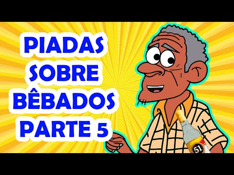 PIADAS SOBRE BÊBADOS PARTE 5 - HUMORISTA THIAGO DIAS
