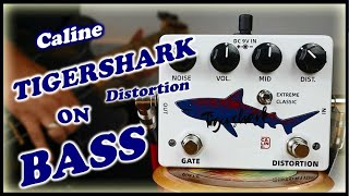 Video thumbnail for Caline  Tigershark DCP-09 Distortion Gate (Bass Demo) by Jo Bass