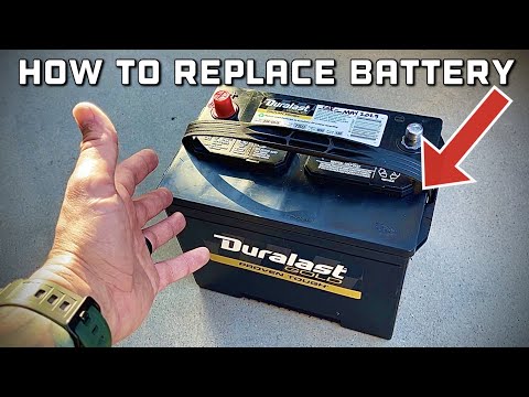 How To Change A Car Battery | Toyota 4runner 5th Gen SUV | Duralast GOLD 24F