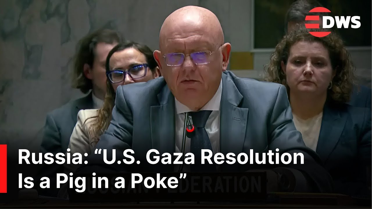 Russia TORCHES UN Over Trump's Gaza Plan, 