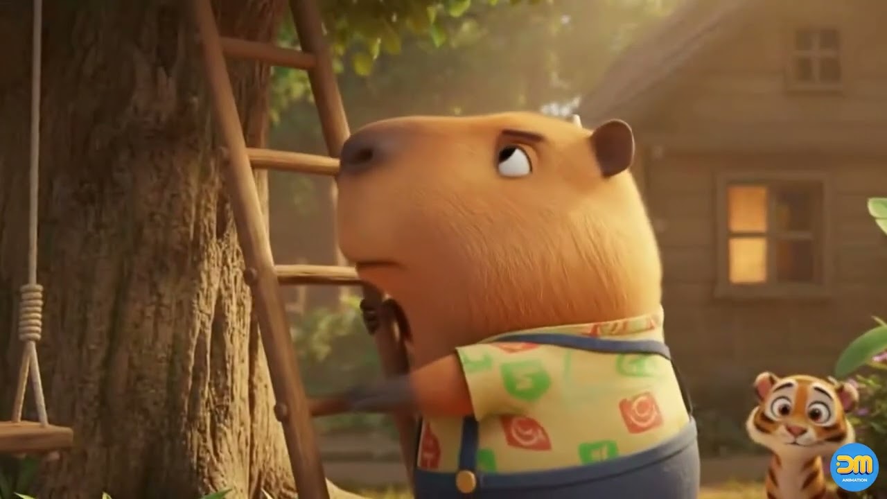 Milo fixes the broken Swing 💛 Bringing Joy Back to the Forest #youtubeshorts #music #dance #drama