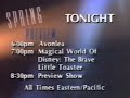 The Disney Channel Spring Preview Schedule Promos 1992