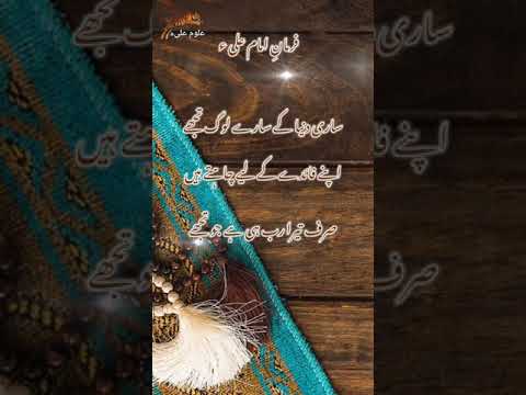 Farman Hazrat Imam Ali as | Aqwal فرمان |Daily Quotes