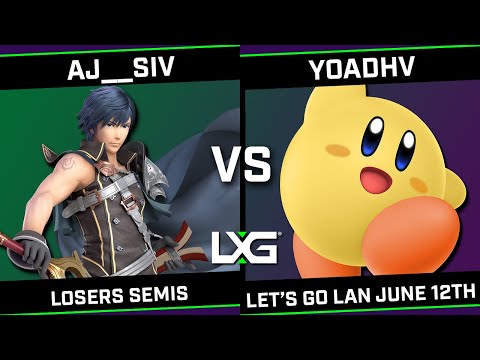 aj__siv (Chrom) vs YoAdhv (Kirby/Ganondorf) - LXG Let's Go LAN June 12th