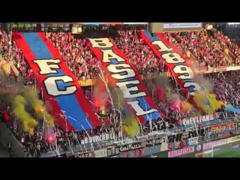 FC Basel - GC | Choreo, Stimmung und Pokalübergabe