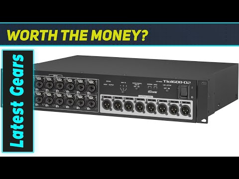 YAMAHA Tio1608-D2 Dante Rackmount Digital CAT5e I/O Interface Stagebox Bild 6