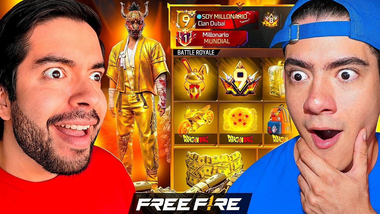 REVISAMOS los PERFILES MÁS MILLONARIOS🤑 de FREE FIRE! PRIME 9? #freefire #antronixxg #donato
