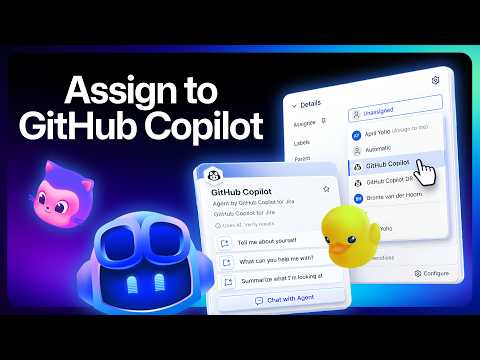Video Thumbnail: How to turn Jira tickets into draft PRs with GitHub Copilot