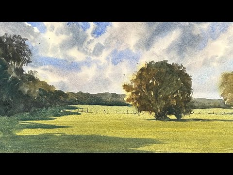 Paint This Glowing Tree in Watercolor (Step-by-step) - Matthew White