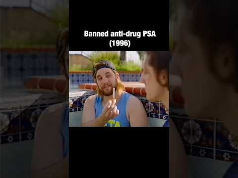 Banned anti-drug PSA from the 90s