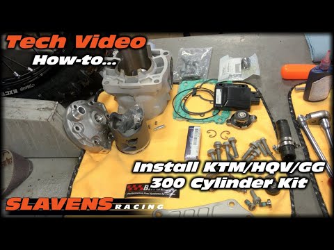 How-to Install KTM HQV GG 300 Cylinder Kit