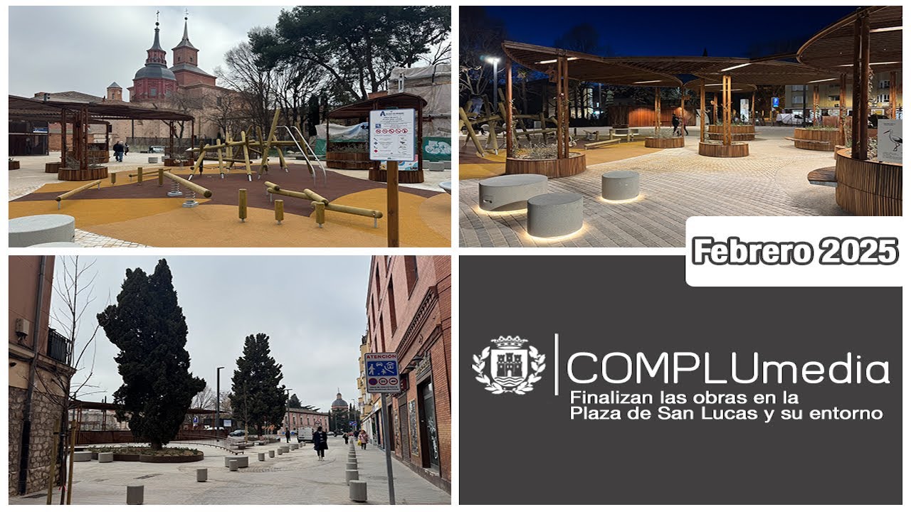 ✅ Finalizan las obras en la Plaza de San Lucas y su entorno