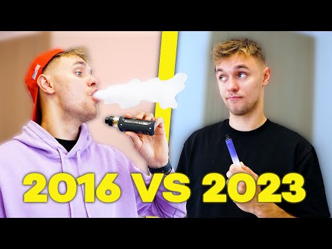 TYPOWY VAPER - DAWNIEJ VS DZIŚ (2016 VS 2023)