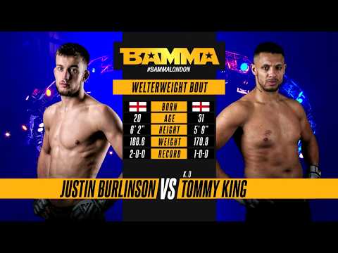 Justin Burlinson vs Tommy King full fight