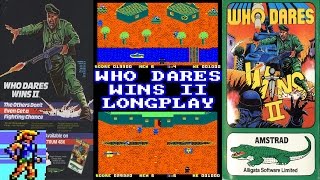 [AMSTRAD CPC] Who Dares Wins II - Longplay & Review