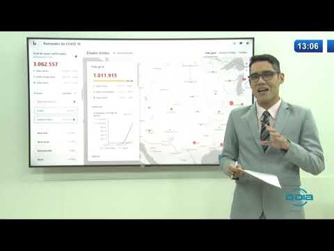 O DIA NEWS 28 04 20  Rastreador do COVID 19 ateÌ 13h04m