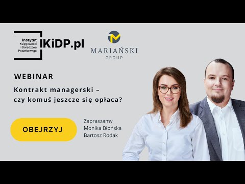 Kontrakt managerski – czy komuś jeszcze się opłaca? #kontrakt #umowaB2B #ryczałt