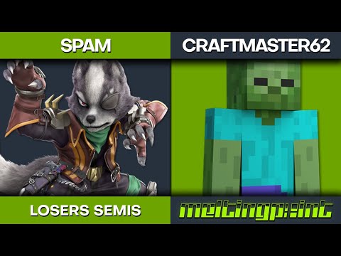 MeltingPoint 49 - Losers Semis - Spam (Wolf, Ness) vs CraftMaster62 (Steve)