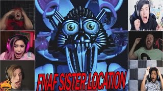 Gamers Reactions to Funtime Foxy (Jumpscare)  Five