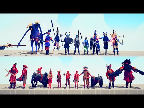 PIRATE TEAM vs EVIL TEAM #121 | TABS - Totally Accurate Battle Simulator