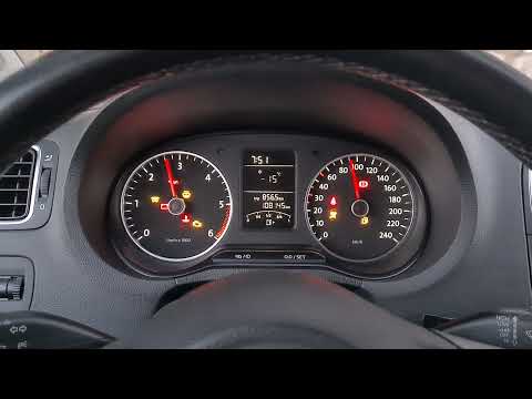 VW Polo 1.6 TDI 105hp Cold Start -15°C