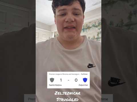 Zeljeznicar struggled. Radnik Bijeljina 1-0 Zeljeznicar. #ytshorts #viralvideo #clips #fancam