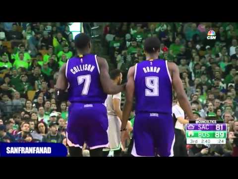 Rajon Rondo vs Celtics (2016/02/07) - 15 Assists, 14 Pts, 6 Steals!