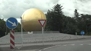 Car ride Køre ud i sommerlandene. Skive - Kjellerup UHD/4K /HDR Video 01