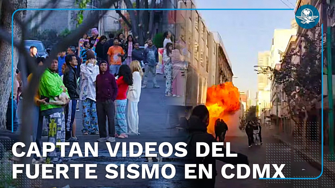Así se vivió el sismo de este 2 de enero en la CDMX