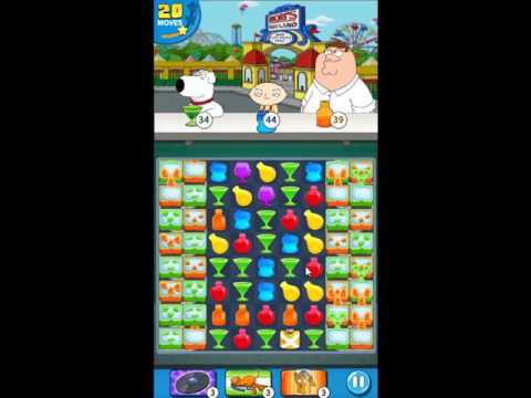 Family Guy Another Freakin Mobile Game Level 134 - NO BOOSTERS
