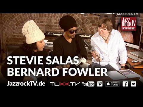 JazzrockTV #19 Bernard Fowler & Stevie Salas presenting the I.M.F.s