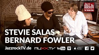 JazzrockTV #19 Bernard Fowler & Stevie Salas presenting the I.M.F.s