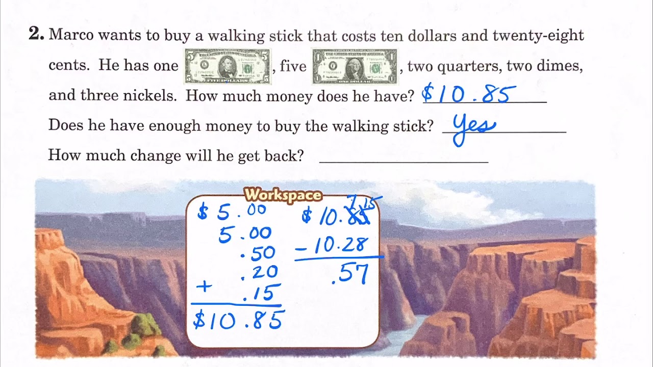 Abeka Math 2 Lesson 150  p.300