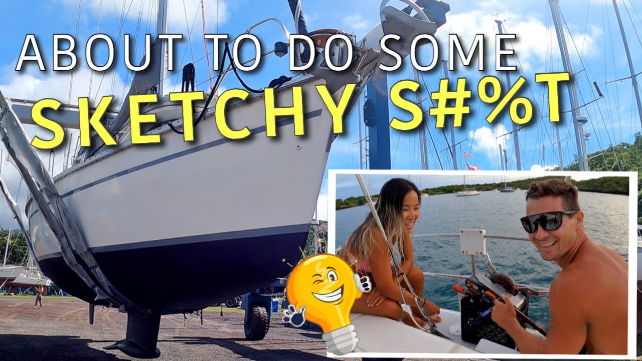 SPLASH DAY is Finally Here! SAILBOAT LAUNCH, Beauty of a SAIL and a creative BOAT INVENTION - Ep 54