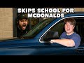 Kid Temper Tantrum Skips School To Go To McDonalds Original