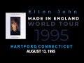 Elton John Hartford Connecticut August 13 1995