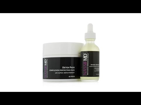 Nassif MD HydroScreen Hydrating Serum   Detox Pads