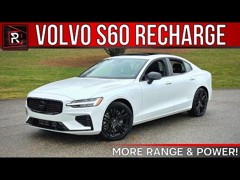 The 2023 Volvo S60 Recharge Black Edition Is A Reworked Electrified Luxury Sedan