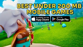 Best Mobile Offline Games UNDER 200 MB to Play in 2025 (iOS &amp; Android)