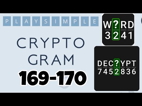 Playsimple Cryptogram Level 169 170