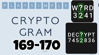 PlaySimple CRYPTOGRAM level 169 170